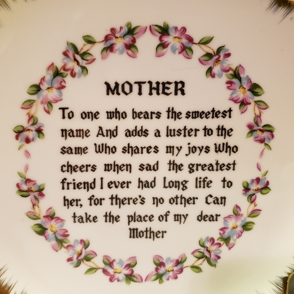 Bradley Exclusive Other - Vtg Bradley Exclusive Collector's Mother's Plate